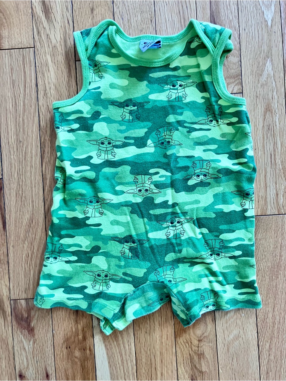 Star Wars Green Infant Tee onesie